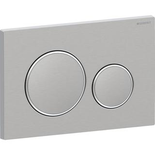 Geberit Betätigungsplatte Sigma20 Round Pl/T ES ge, Rg pol., f 2-Mg, verschr