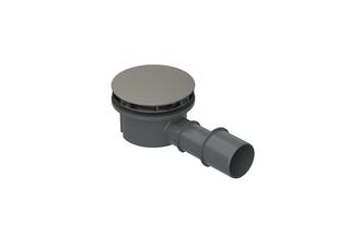 Bette Ablaufgarnitur B568-BetteCompact+ AR Pro, stone, seitlich 0,5 l/sek.
