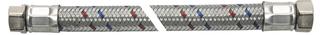 ASW Flex-Panzerschlauch 700mm, 3/4 IGx3/4" IG ÜWM, Innen-d= 19mm