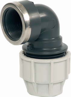 Plasson Winkel Serie 18 90Grad. IG PP, 32mmxRp 1, Wasser 16 bar