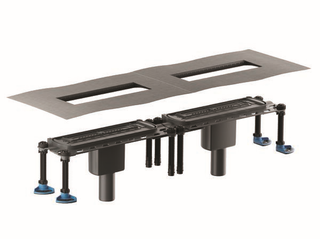 Dallmer Ablaufgehäuse DallFlex 2.0 Duo DN 50, senkrecht