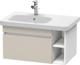 Duravit WT-Unterschrank DuraStyle 73x44,8cm, Beck. li, tau/we ma, 1 Auszug