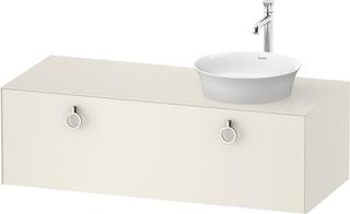 Duravit WT-Unterschrank White Tulip 130x55cm, 1 AZ m G, B re, Nord we hgl