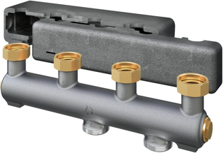 Oventrop Verteilerbalken DN 25, 2 Heizkreise