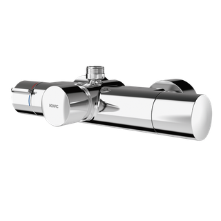 AR Wandbatterie, F5, hydr., Thermostat, für Bogen/Duschrohr, C-Modul