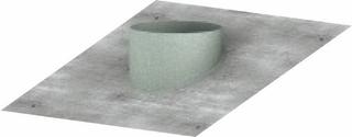 NIBE Bleiflansch f. Dachhaube DN 160 18-22 Gr