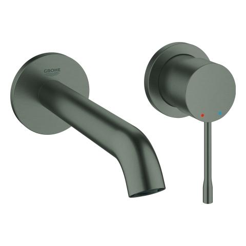 Artikelbild 1 des Artikels „GROHE Fertigmontageset Essence UP-2-L-WTM, Ausl. 18,3cm, hd graph. geb. hard graphite gebürstet“