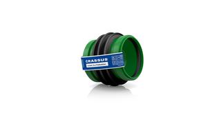 Crassus Überschiebemuffe KG2000 400mm, Wandstärke 324mm, 2,5 bar