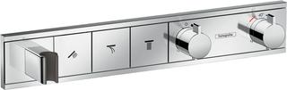 hansgrohe Fertigmontageset RainSelect UP-THM, m int. Brauseha., 3 Verbr., chr