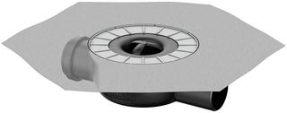ACO Sanitärablauf Easyflow+ DN50 Flatline/1,5 Grad/0,8l/s