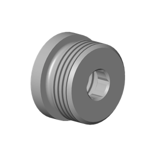 DO Nippel ERSATZTEILE 092404289 D 13 x 7,5 mm Platin gebürstet