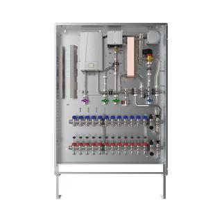 Strawa Whg-Station Friwara WSHY1-FB63-Cu 11 HK, Hyb., 18-21 kW, Unterputzschrank