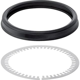 GE Set Krallenband mit Dichtung zu Silent-db20 Stütz- und Dehnmuffe d110