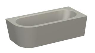 Badewanne BetteStarlet V Silhouette-6700 stone, 185x85x42cm, mit Schürze