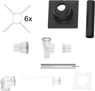 BOSCH Grundbausatz FC-Set80-C93x d 80-125/110mm, SCHACHTABD. Kunststoff