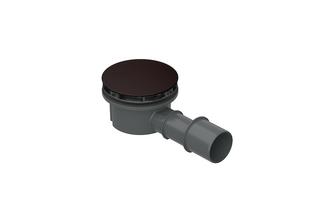 Bette Ablaufgarnitur B568-BetteCompact+ anthracite, seitlich 0,5 l/sek.
