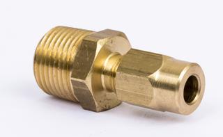 Danfoss 10St. Verschraubungen R1/8" f. Anschl. Steuerl. CU d6x1mm an Antrieb