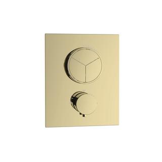 Herzbach Fertigmontageset Living PUSH square UP-Thermostat