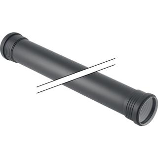 Geberit Rohr Silent PP DN 90, 1000mm, m 2 Muf., schalloptimiert