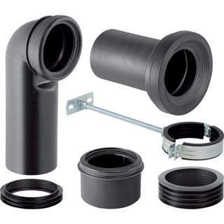Geberit Anschlusss-Set Anschlussbogen, für Stand-WC