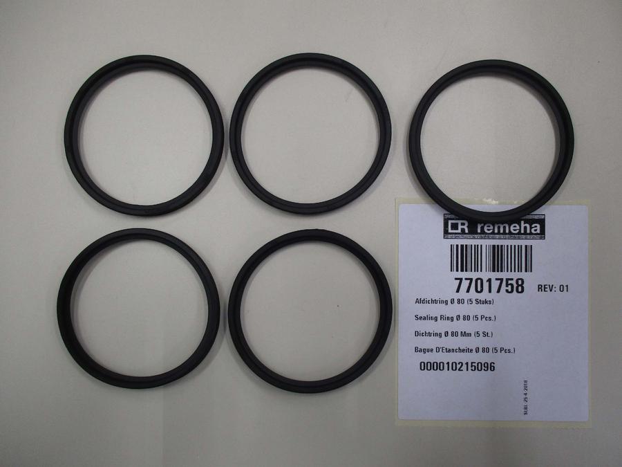 Artikelbild 1 des Artikels „RE Dichtung Abgasrohr D 80mm (5x) 7701758 “