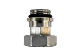 Strawa Verschraubung V2A, 3/4" AG m O-Ringx1" IG ÜM fld.