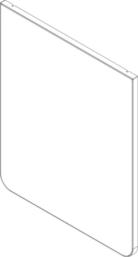Artikelbild 1 des Artikels „BOSCH Ersatzteil TTNR: 87377064370 Blende Glas Speicher weiß “