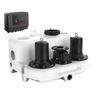 Grundfos Hebeanlage Multilift MD. 12.3.4, 1,5 kW, 130 l Beh-Vol, 400 V