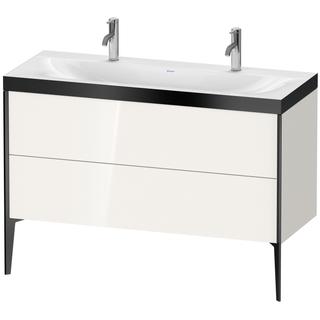 Duravit WT-Unterschrank c-bonded XViu 120x48cm, 2 AZ, o HL, s m, R P, we hgl