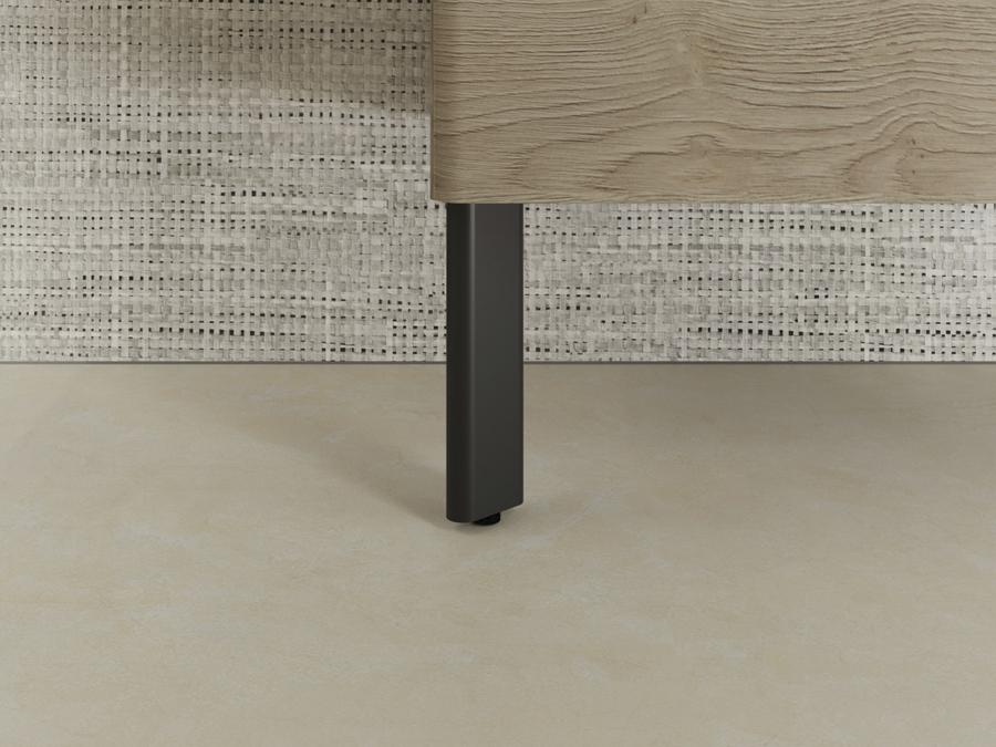 Artikelbild 2 des Artikels „hansgrohe Möbelfüße Xelu Q 175x60mm, 2 Stück, mattschwarz schwarz matt“