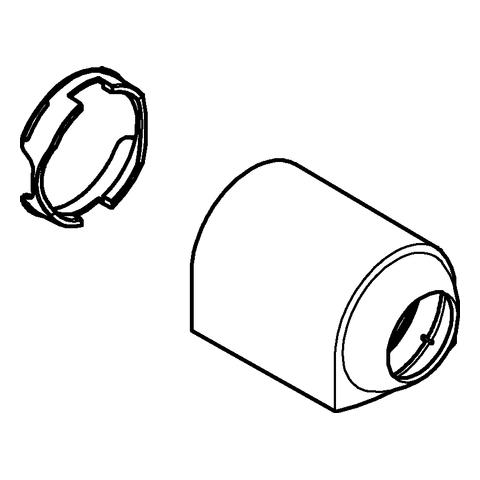 Artikelbild 2 des Artikels „GROHE Kappe 48495 für EHM-Fertigmontagesets chrom “