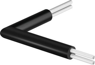 Uponor Ecoflex Hauseinführungsbogen Twin 2X63X5,8/205