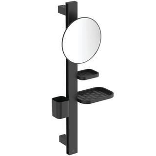 IS Beauty Bar S Alu+ si bla., 31,5cm, Kombi, mit Spiegel