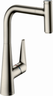hansgrohe SPT-EHM 300 Talis Select M51 m Ausz.-Ausl., 1j, sBox, Edelstahl-Optik