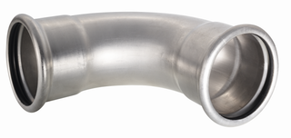Bogen PS5002XL B Press Inox Edelstahl, 90°, I/I