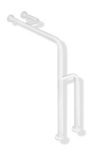 HEWI Boden-Wandstützgriff 801 834x850mm, Stützl. bis 300 kg, stahlblau