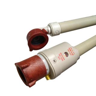 KÖRO Waschmaschinen-Schlauch 3/4"x1500mm, doppelw., m Sicherheitsvtl.