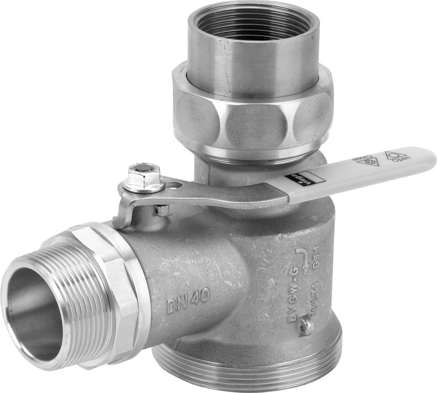 Artikelbild 2 des Artikels „Viega Gaszählerkugelhahn G2111.5 R/Rp 1 1/2, Messing, Eck R/Rp 1 1/2“