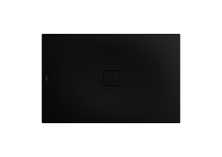 Kaldewei Duschfläche CONOFLAT 864-2 100x170cm, m Träg., AS, schwarz matt 100
