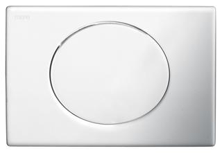 MEPA Betätigungsplatte MEPAsun mattchr., Start/Stopp, für UP-Spülkasten