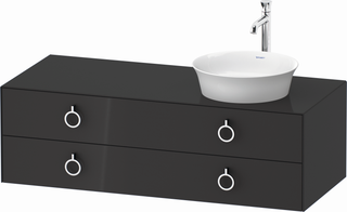 Duravit WT-Unterschrank White Tulip 130x55cm, B R, gr g, N mitte/m Be