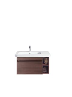 Duravit Möbel-Waschtisch DuraStyle 80x48cm, asy, B li, we, m HL, ÜL, HLB