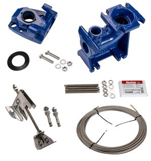 KSB Aufstellteile DN 50, DN3:DIN/ISO/ASME, schr Halterung