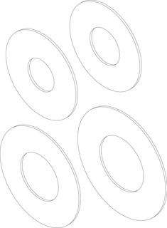 BOSCH Ersatzteil TTNR: 8735100321 Set Rosetten selbstklebend S everp