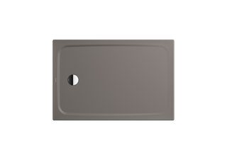Kaldewei Duschwanne CAYONOPLAN 2224-1 180x80x2,5cm, Perl-Effekt, warm grey70