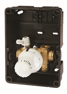 Flamco Regelbox TH Stand., G 3/4 AG Ek, m THM-Vtl. außen
