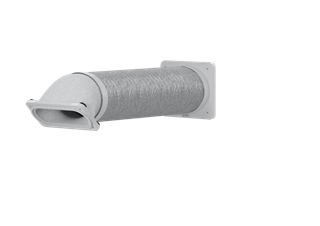 STIEBEL Luftschlauch LSWP 315-0,9 D, L 0,9 m, Nennweite 315mm