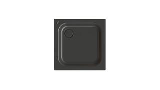 Duschwanne BetteSupra 5530 75x75x6,5cm, Glasur, slate