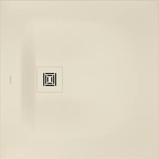 Duravit Quadrat-Duschwanne Sustano 80x80x3cm, cream matt