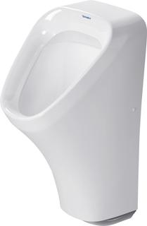 Duravit Elekt.-Absaug-Urinal DuraStyle 30x34cm, Zul hi, Bat-A, o. Fl, we